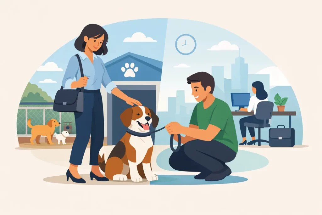 Dog Boarding While at Work: Is It Right?