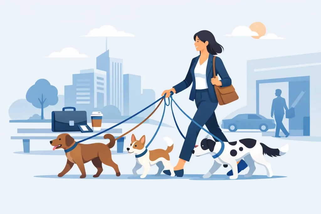 Dog Walker for Working Professionals