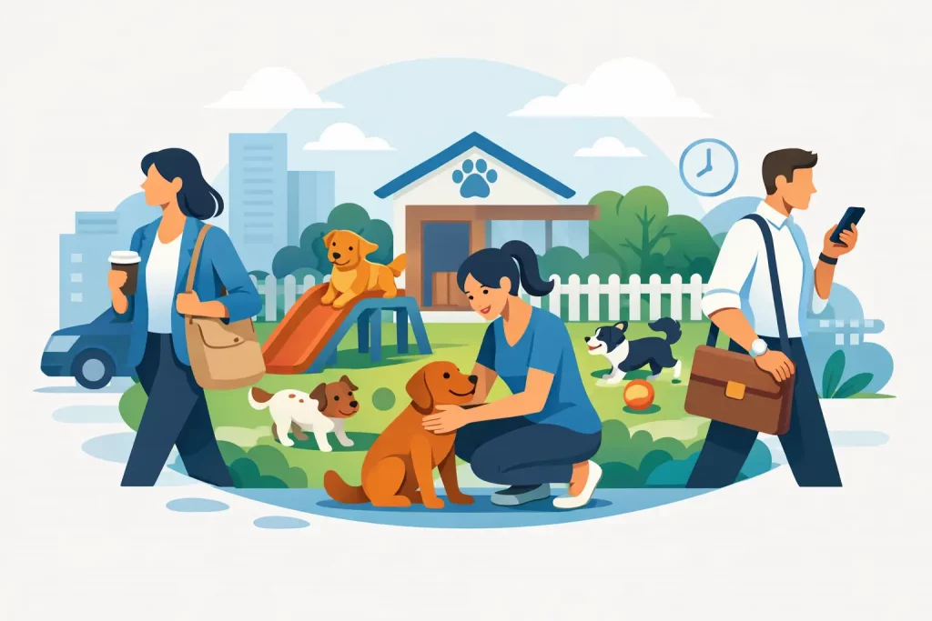 How Dog Daycare Works for Busy Owners