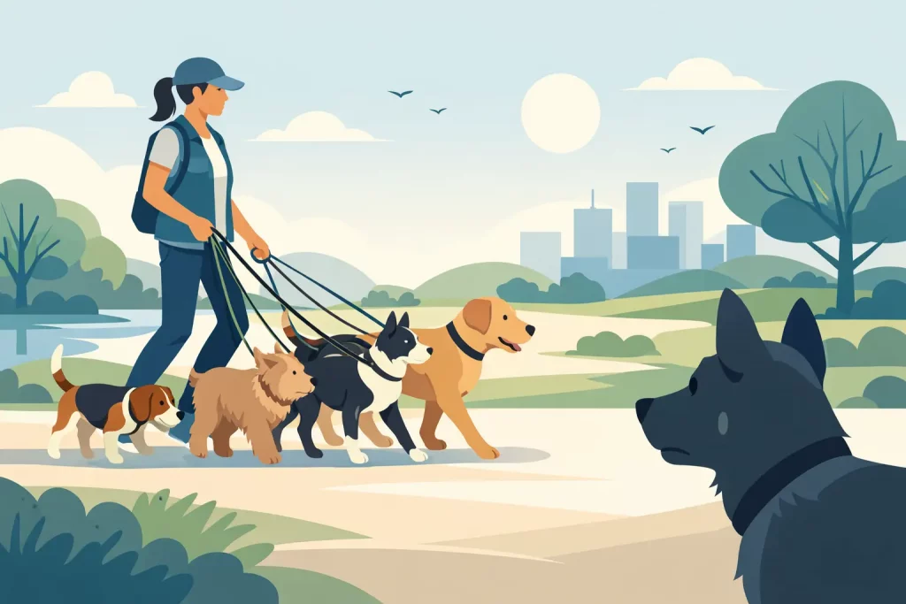 Are Group Dog Walks Safe for Your Dog?