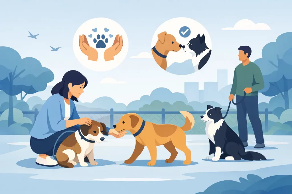 How to Socialise Nervous Dogs Safely