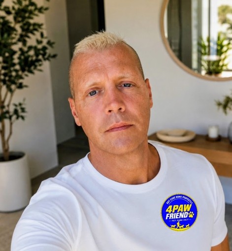 Joe McDonagh, founder and owner of 4 Paw Friend, South London.